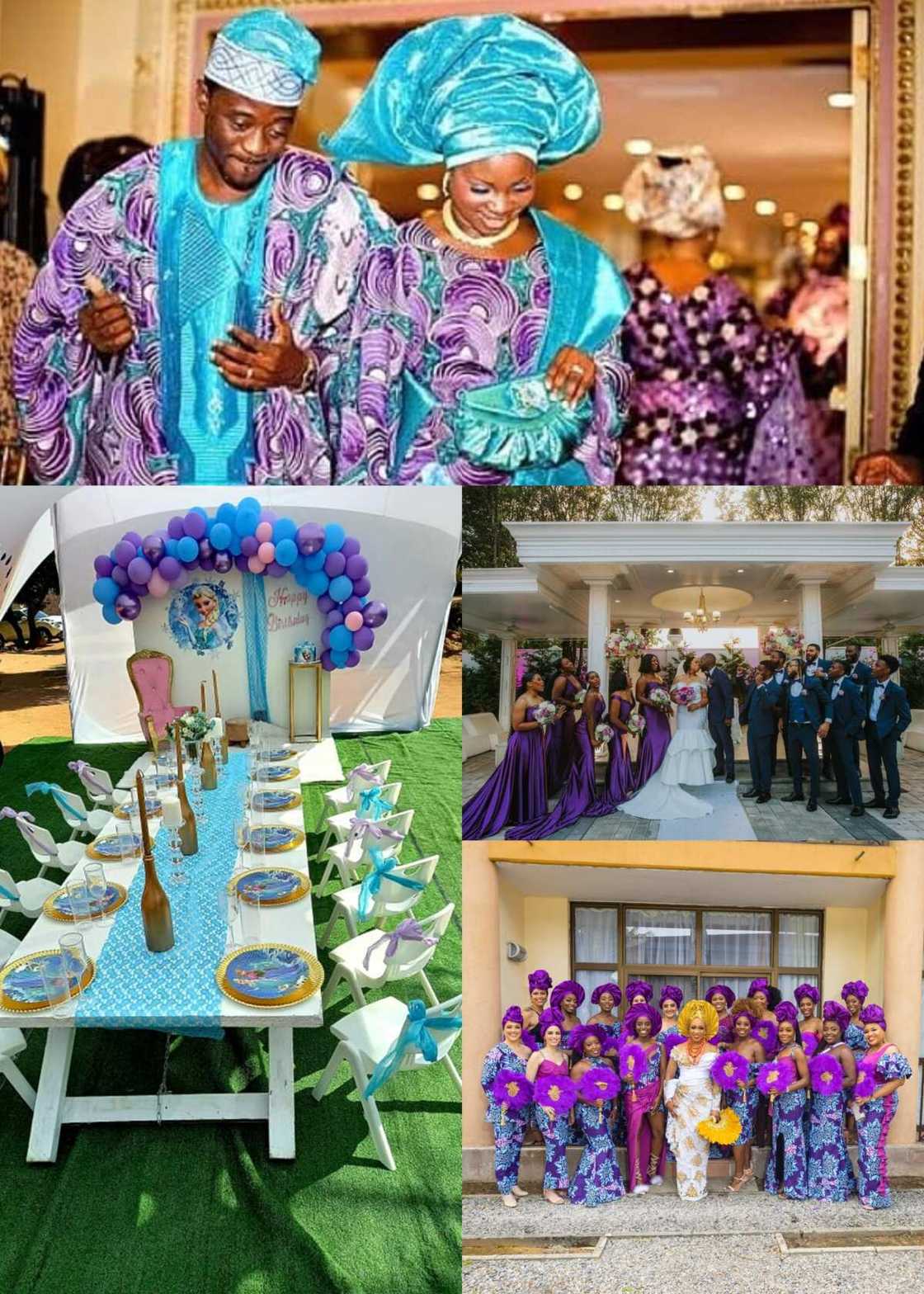 Fall wedding purple color scheme Fall wedding purple color scheme
