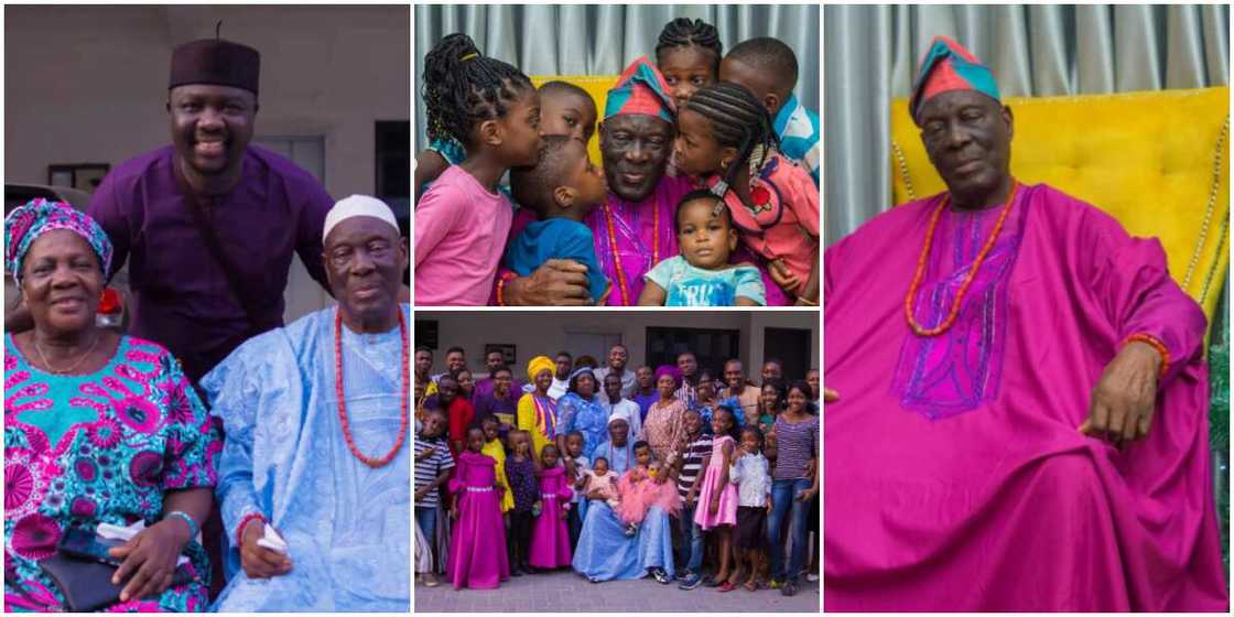 Comedian Seyi Law's father Comedian Seyi Law's father