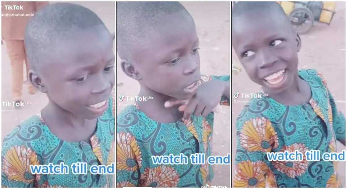 Photos of a little boy who answered trickish Maths questions in Ilorin. Photos of a little boy who answered trickish Maths questions in Ilorin.