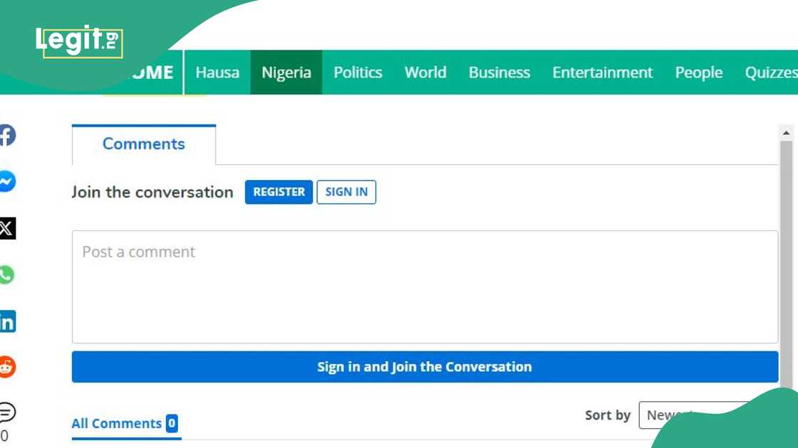Step by step guide to sharing your comment on Legit Step by step guide to sharing your comment on Legit