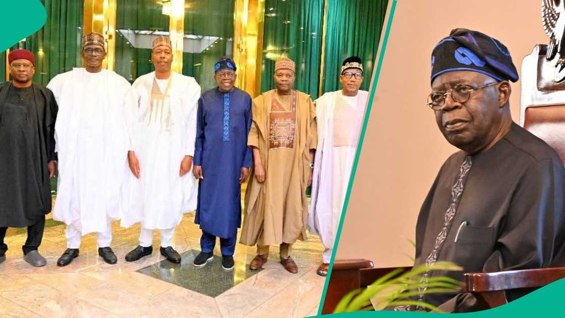 Gwamnonin Arewa sun gana da Tinubu a Abuja Gwamnonin Arewa sun gana da Tinubu a Abuja