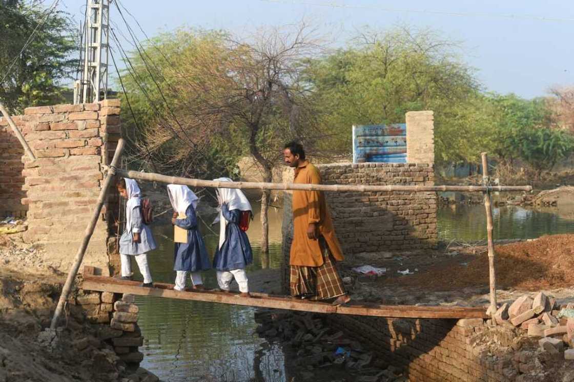 Floods have damaged 27,000 schools in Pakistan Floods have damaged 27,000 schools in Pakistan