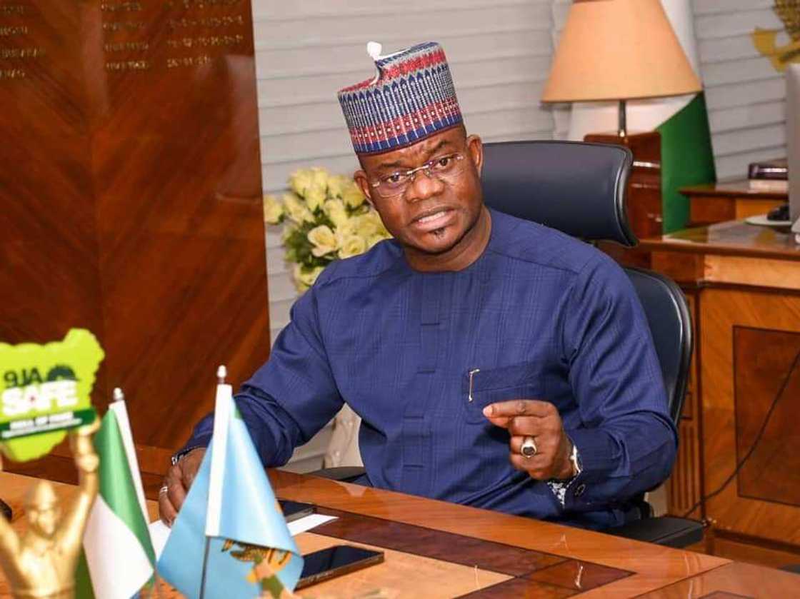 Gwamnan jihar Kogi, Yahaya Bello. Gwamnan jihar Kogi, Yahaya Bello.