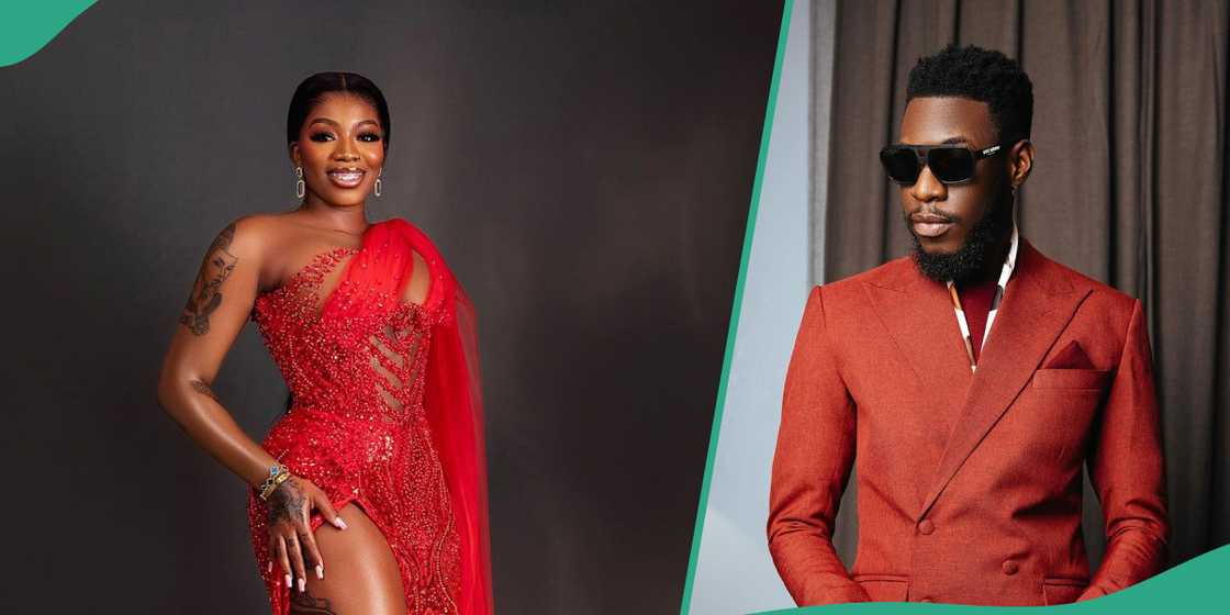 BBNaija's Angel Smith allegedly announces engagement. BBNaija's Angel Smith allegedly announces engagement.