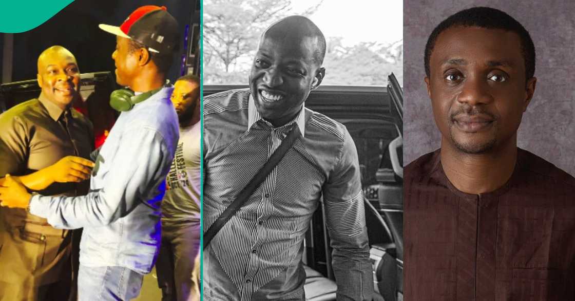 Dunsin Oyekan, Apostle Joshua Selman in Lagos. Dunsin Oyekan, Apostle Joshua Selman in Lagos.