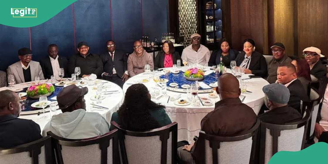 Video, photos emerge as FCT minister Nyesom Wike hosts suspended Rivers assembly lawmakers in UK Video, photos emerge as FCT minister Nyesom Wike hosts suspended Rivers assembly lawmakers in UK