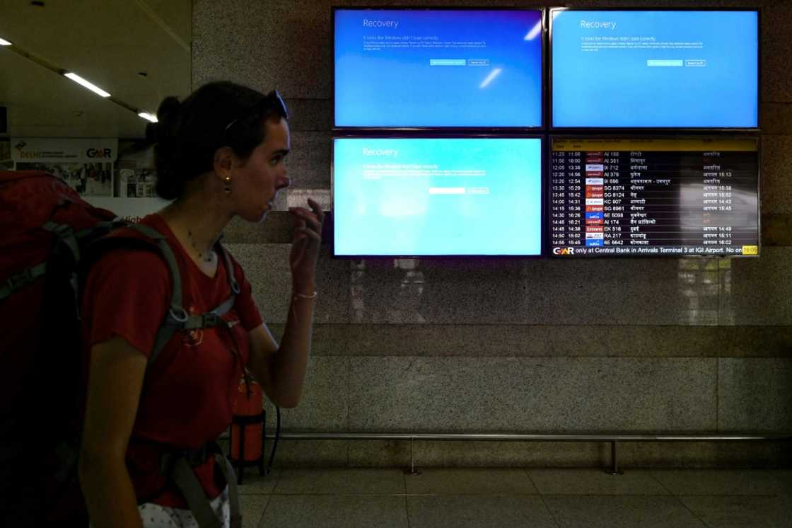The outages affected companies relying on Microsoft Windows software: When they applied the update, the incompatible software crashed computers into a lifeless state known as the "Blue Screen of Death" The outages affected companies relying on Microsoft Windows software: When they applied the update, the incompatible software crashed computers into a lifeless state known as the "Blue Screen of Death"