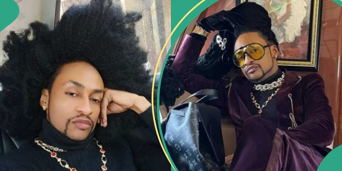 Denrele Edun reveals how he used to dance at the African Shrine. Denrele Edun reveals how he used to dance at the African Shrine.