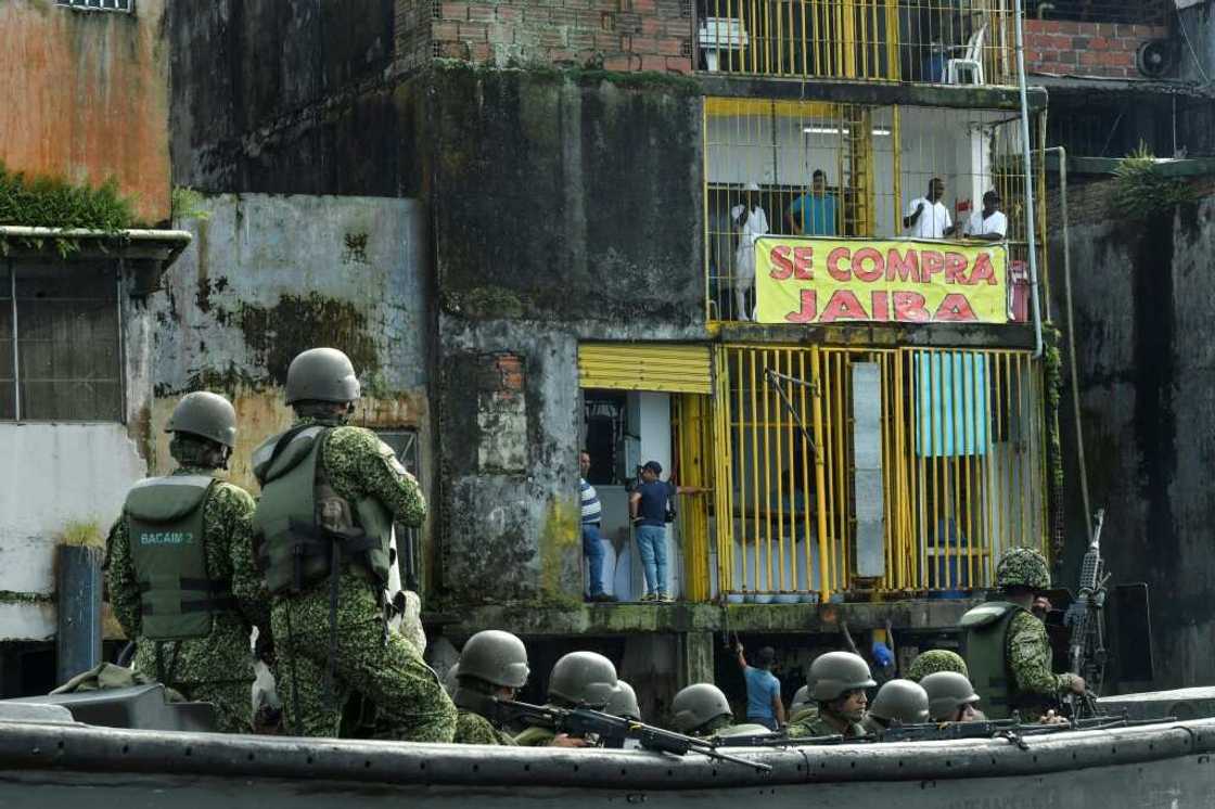 Buenaventura is Colombia's biggest port from where most of its cocaine leaves for the United States Buenaventura is Colombia's biggest port from where most of its cocaine leaves for the United States
