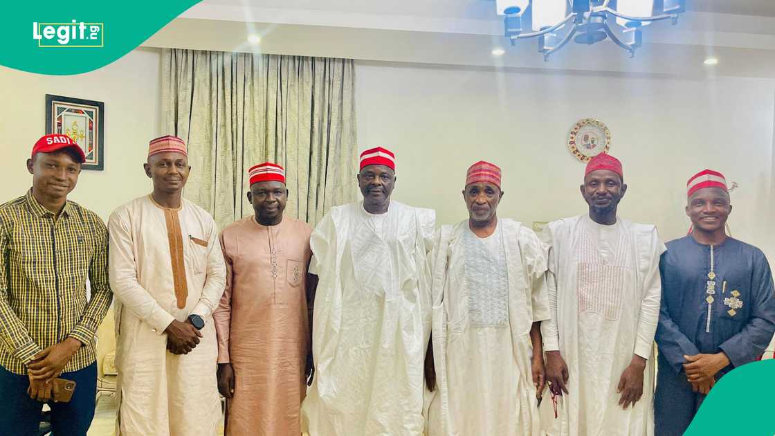 Tawagar Tsanyawa da ta gana da Rabiu Kwankwaso