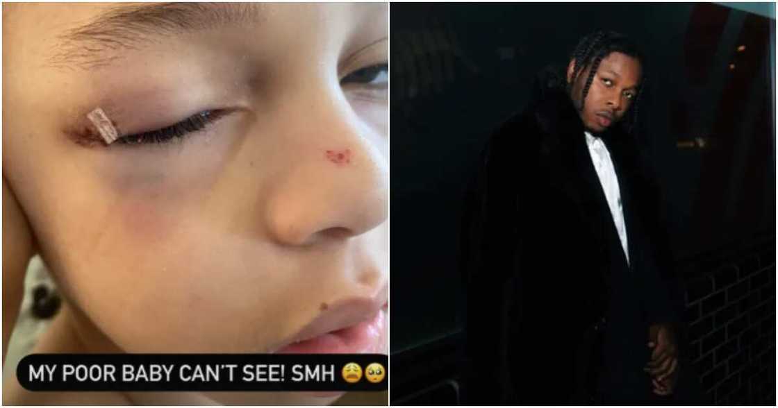 Runtown and son Runtown and son