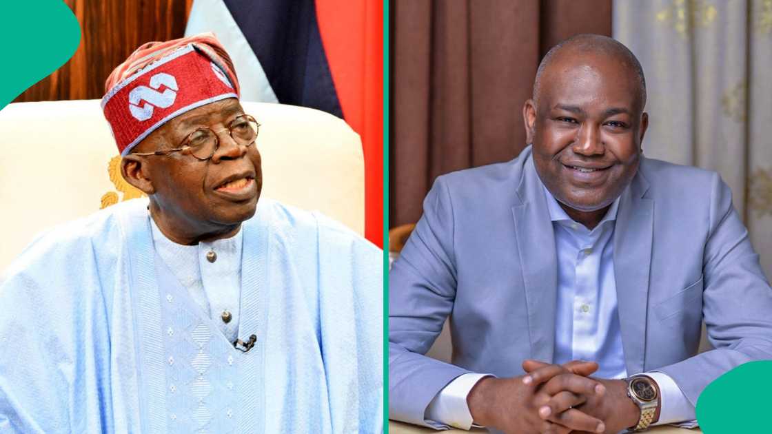 Shugaba Bola Tinubu da Gbenga Olawepo-Hashim Shugaba Bola Tinubu da Gbenga Olawepo-Hashim