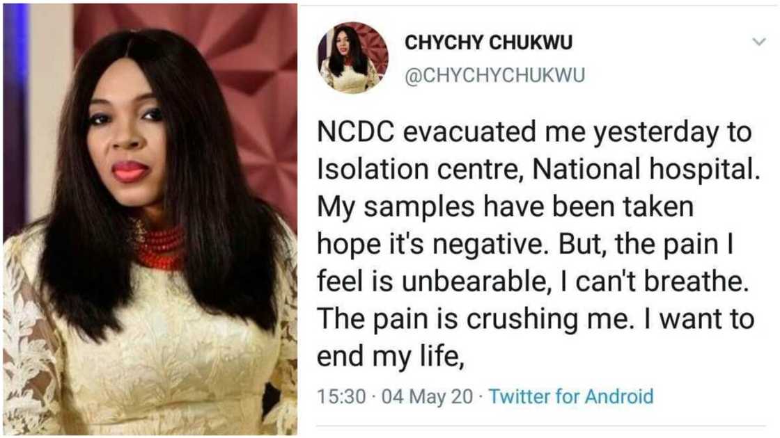 Wata ‘yar Najeriya ta bayyana yadda take gwagwarmaya da cutar korona, ta ce ba ta iya numfashi Wata ‘yar Najeriya ta bayyana yadda take gwagwarmaya da cutar korona, ta ce ba ta iya numfashi