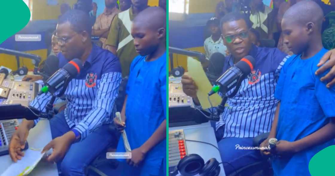 Oriyomi Hamzat has given employment to a Nigerian boy who imitates Yoruba newscasters Oriyomi Hamzat has given employment to a Nigerian boy who imitates Yoruba newscasters