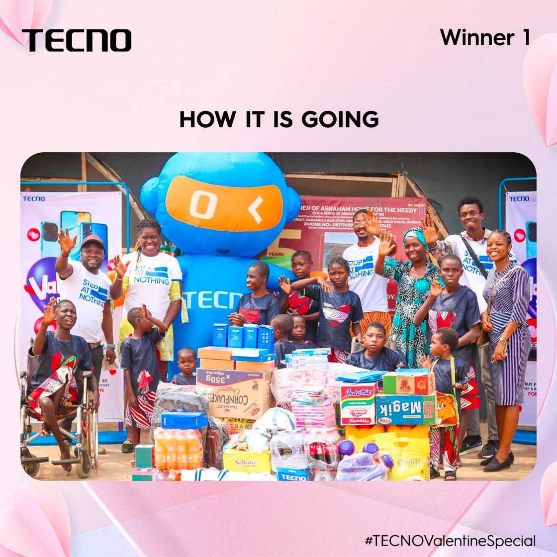 TECNO's Grand Gesture of Love Brings Joy to the Underprivileged Communities