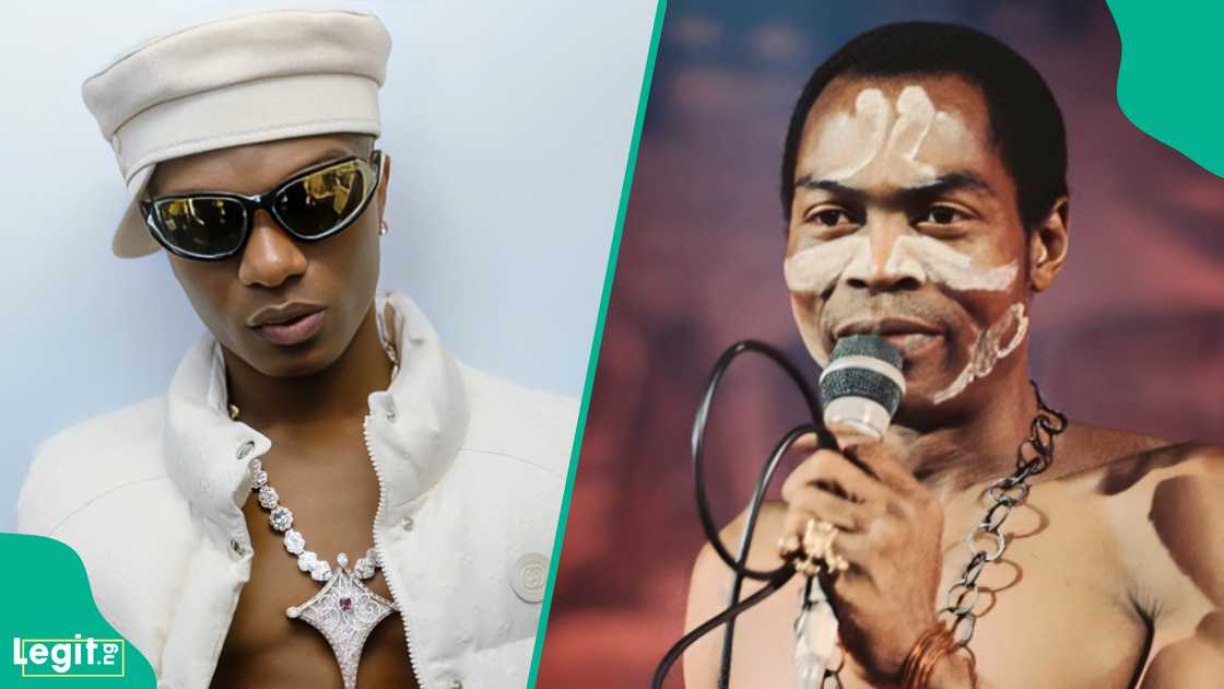 Wizkid said Fela's music inspires him in an old interview clip that resurfaced amid comparison controversy.