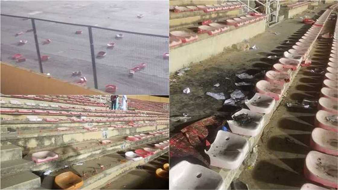 Kalli irin barnar da aka tafka bayan wasa tsakanin Katsina United da Kano Pillars Kalli irin barnar da aka tafka bayan wasa tsakanin Katsina United da Kano Pillars