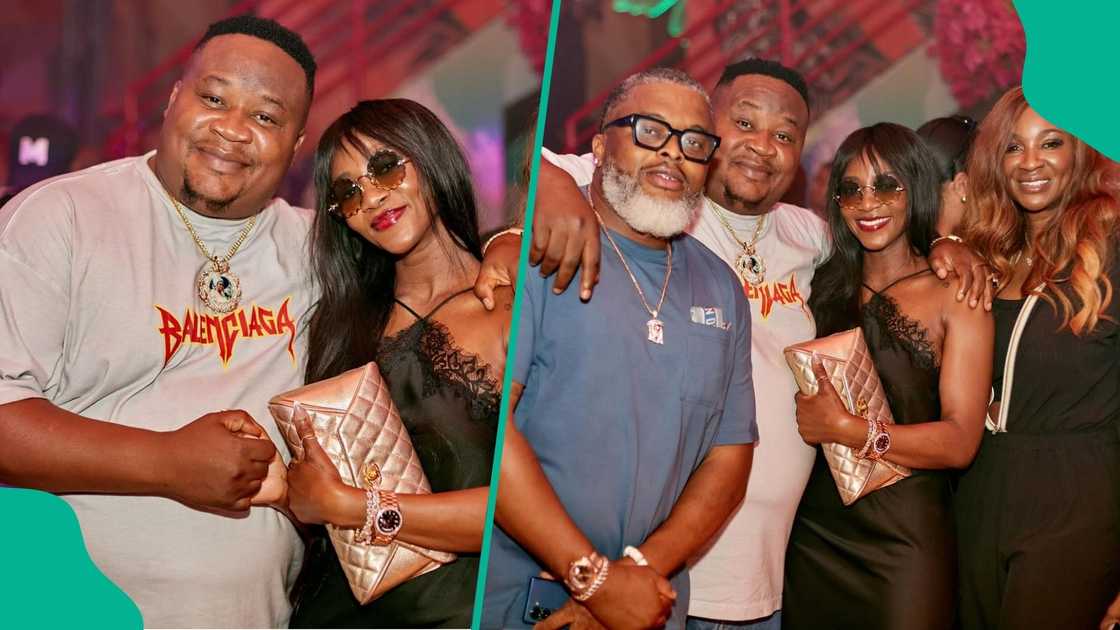 Cubana Chiefpriest Genevieve Nnaji Meet Cubana Chiefpriest Genevieve Nnaji Meet