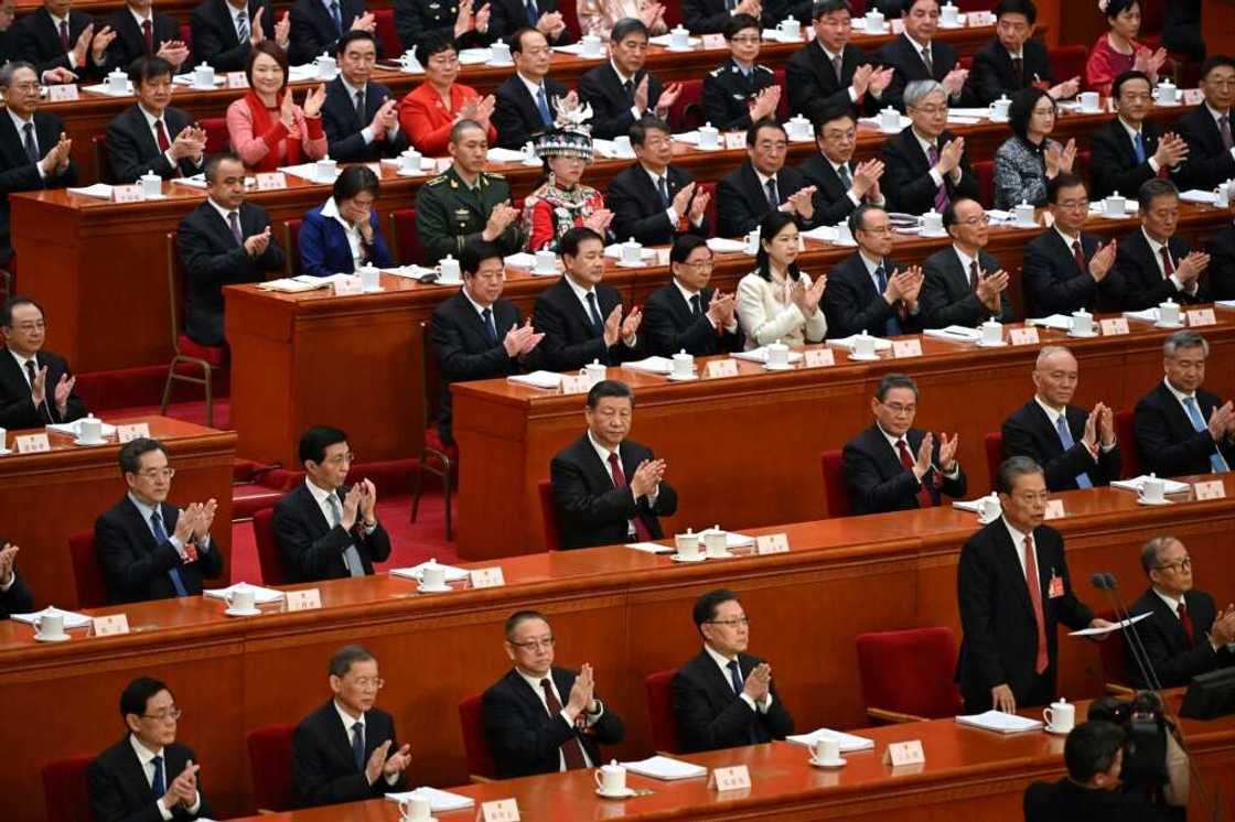 At the National People's Congress, an annual rubber-stamp legislative session, the focus this week will be on China's struggling economy At the National People's Congress, an annual rubber-stamp legislative session, the focus this week will be on China's struggling economy