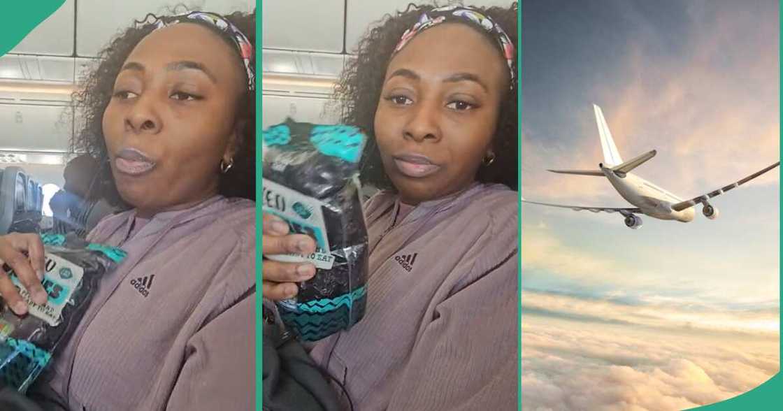 Lady flies with Air Peace from London to Lagos. Lady flies with Air Peace from London to Lagos.