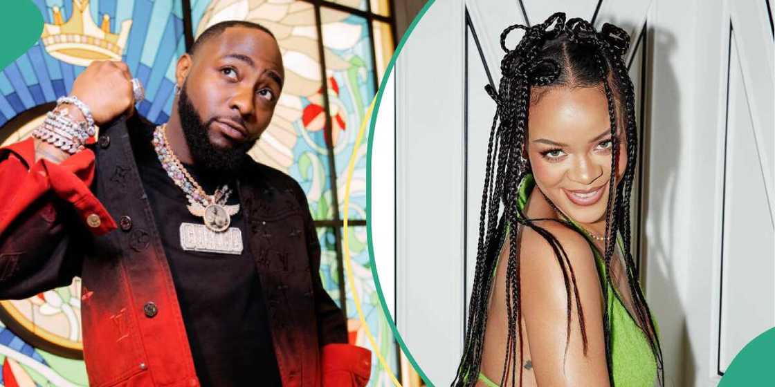 Davido, Rihanna