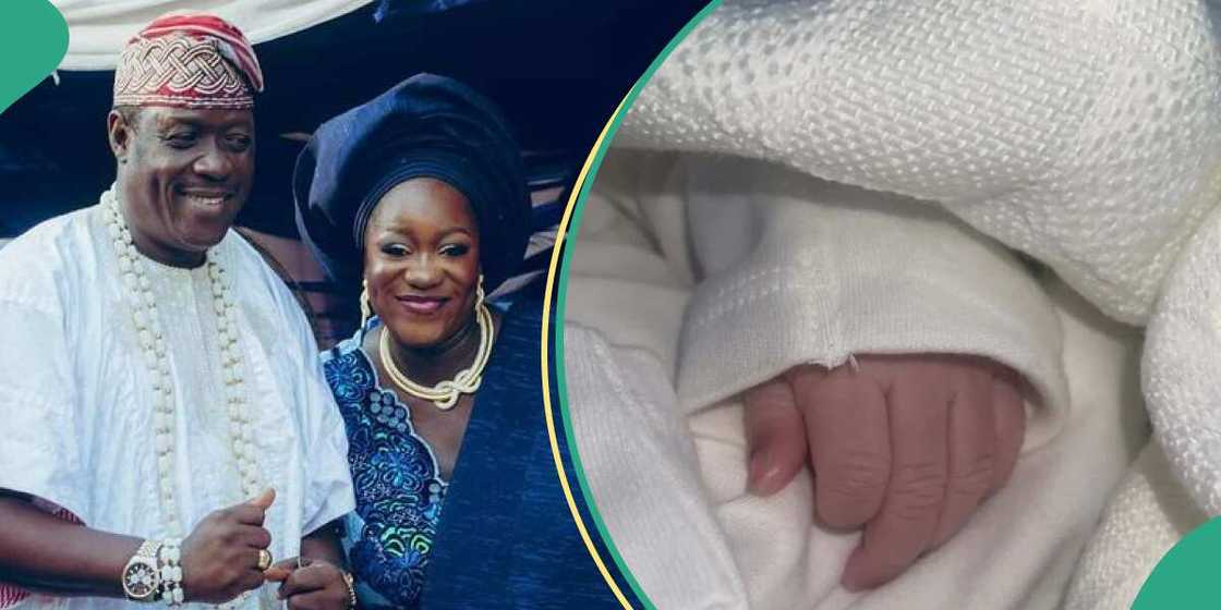 Ogogo's daughter welcomes baby boy. Ogogo's daughter welcomes baby boy.