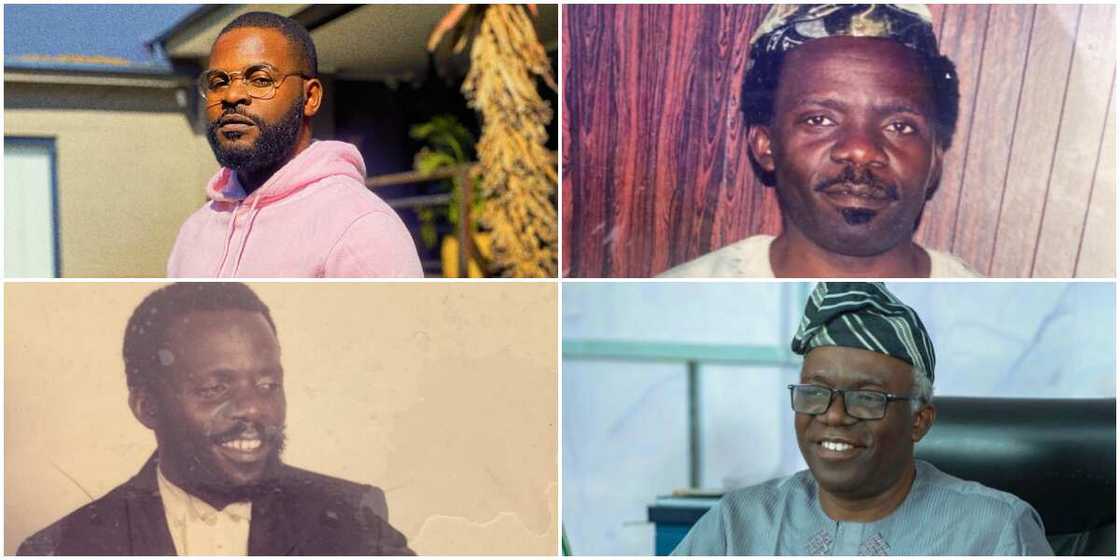 I’m Blessed to Be Your Son, Rapper Falz Celebrates Dad Femi Falana's Birthday, Shares Epic Throwback Photos I’m Blessed to Be Your Son, Rapper Falz Celebrates Dad Femi Falana's Birthday, Shares Epic Throwback Photos