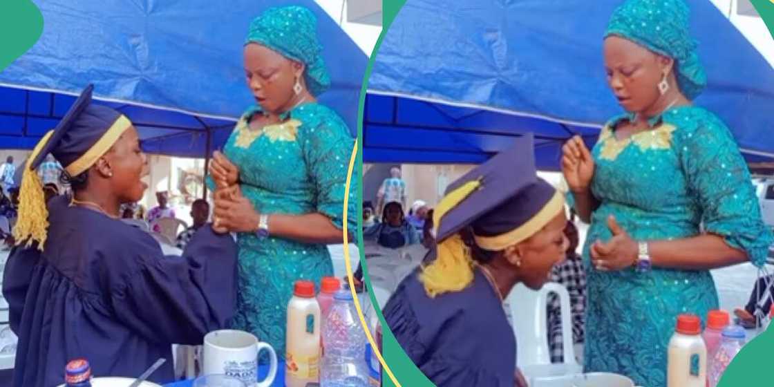 A fashion designer and her graduating student A fashion designer and her graduating student