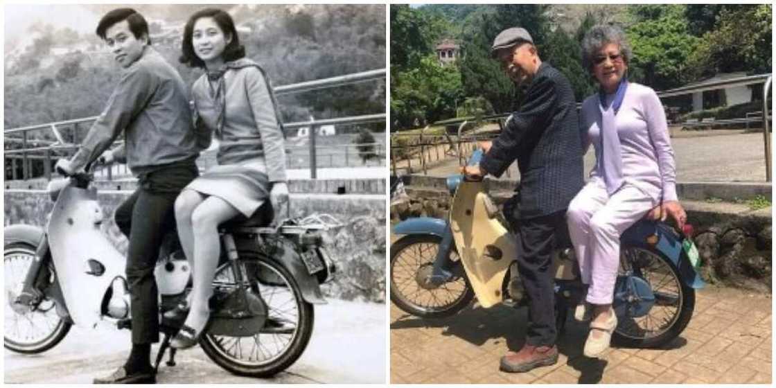 Old Couple Recreate Their 51-Year-Old Photo in Adorable Style, Heartwarming Photo Goes Viral Old Couple Recreate Their 51-Year-Old Photo in Adorable Style, Heartwarming Photo Goes Viral