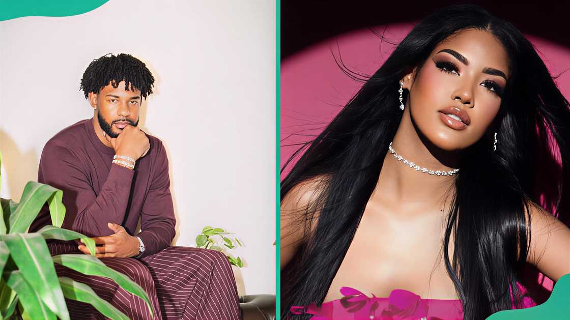 Love Island stars Chris Seeley and Andreina Santos Love Island stars Chris Seeley and Andreina Santos