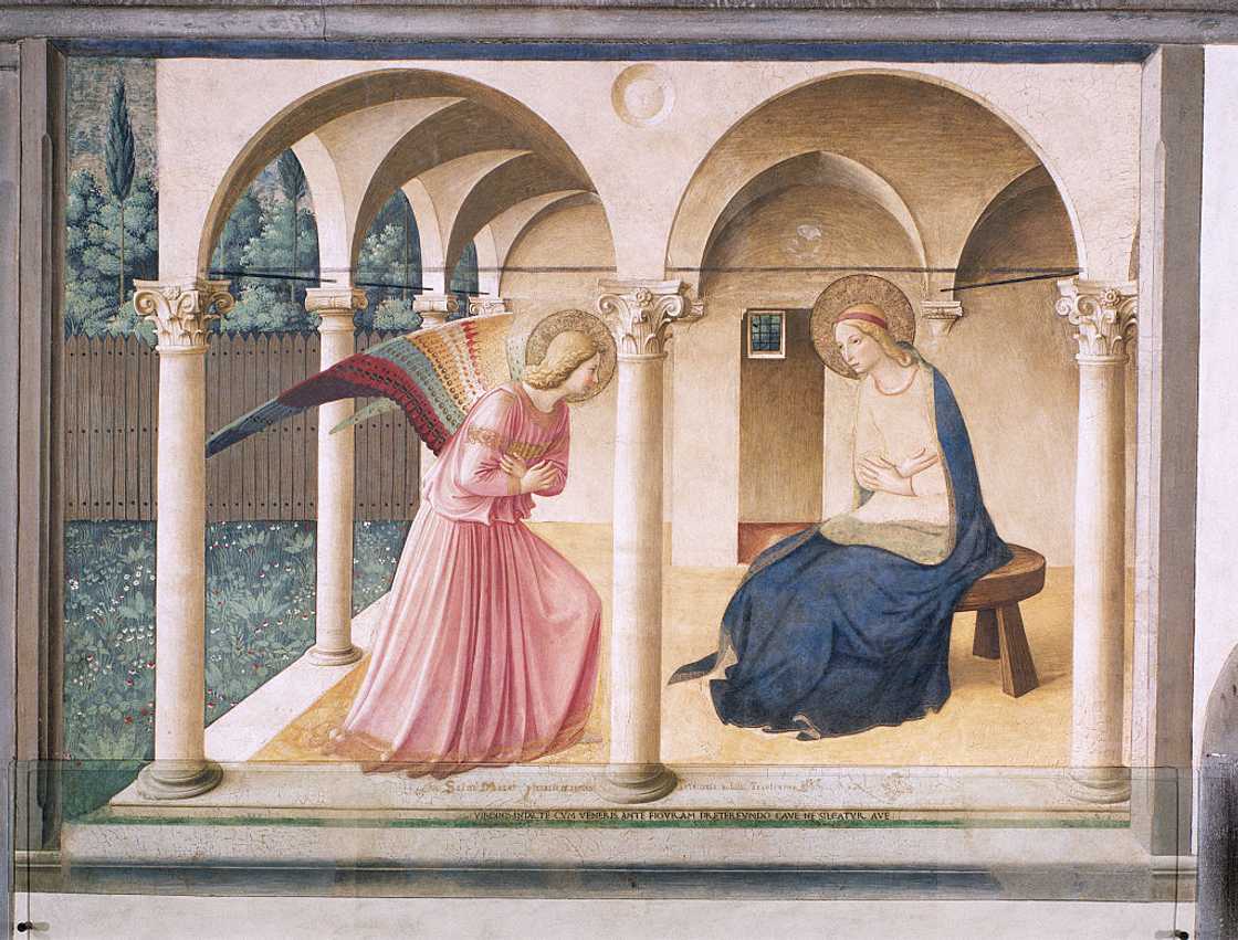 The Annunciation art by Fra Angelico The Annunciation art by Fra Angelico
