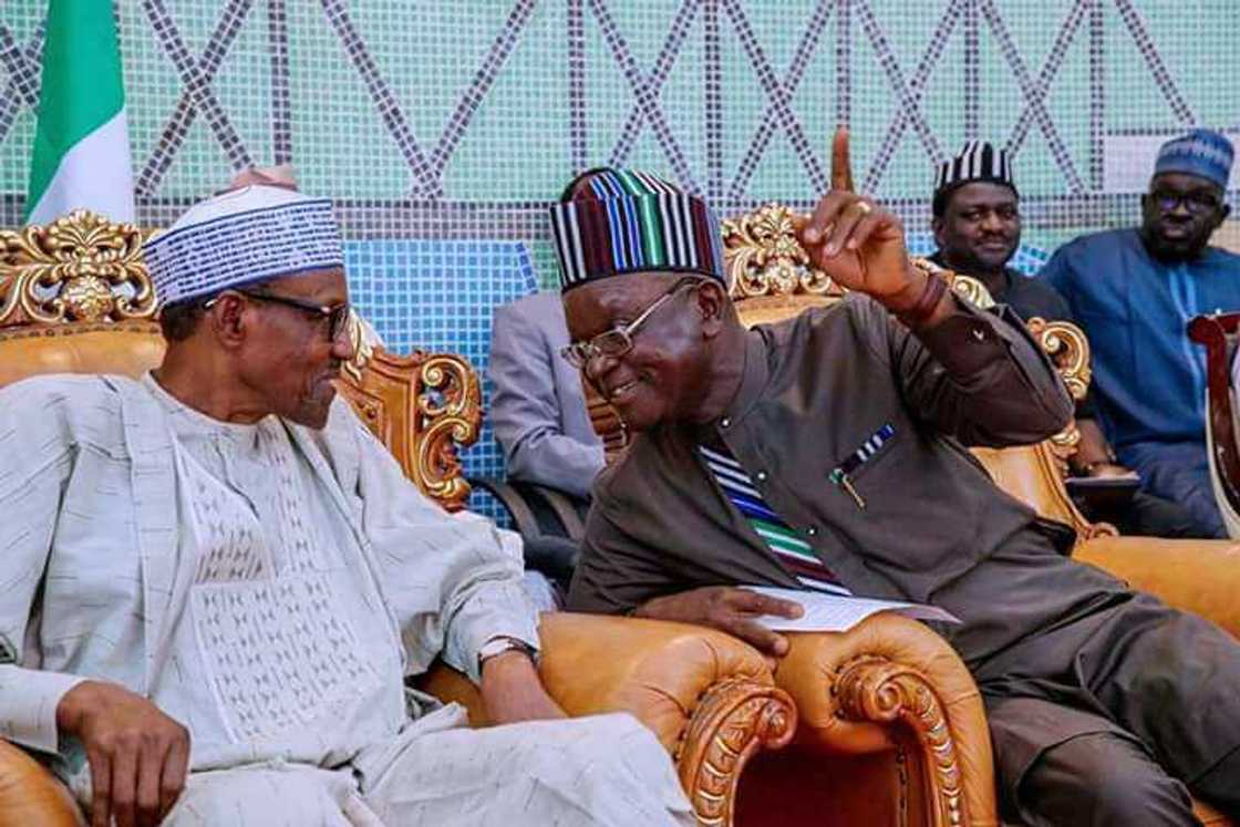 Ina kaunar ka amma lokacin daukar mataki ya yi, Najeriya na rugujewa, Ortom ga Buhari Ina kaunar ka amma lokacin daukar mataki ya yi, Najeriya na rugujewa, Ortom ga Buhari