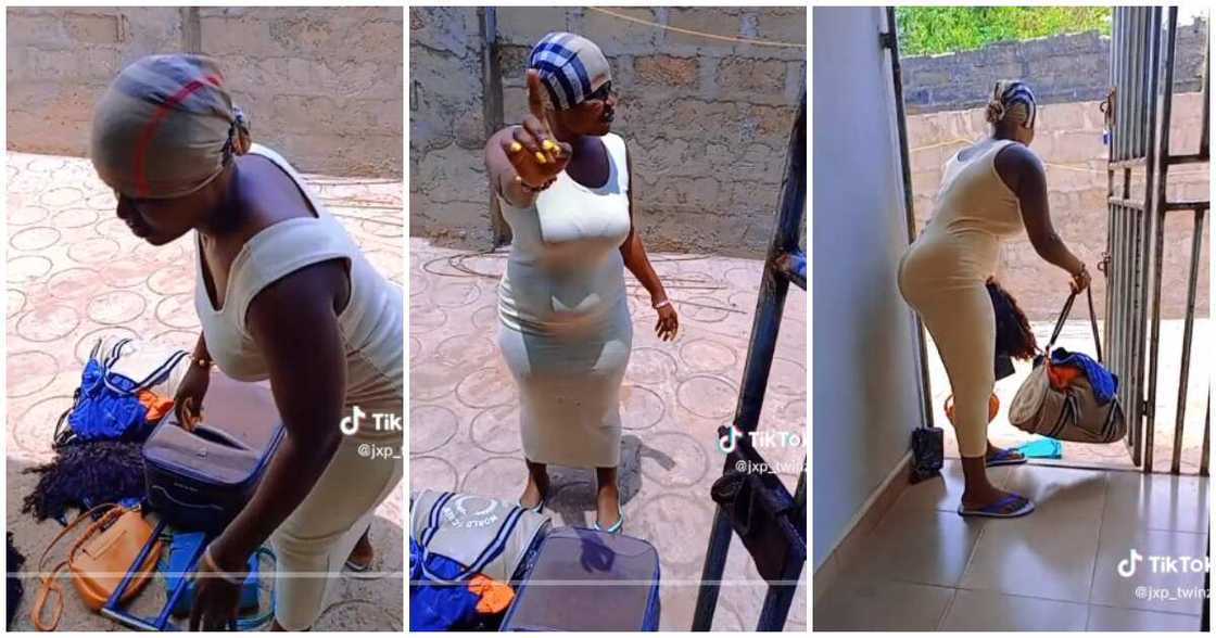 Twin sister, throw sister out, Nigerian lady, man Twin sister, throw sister out, Nigerian lady, man