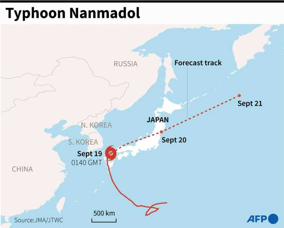Typhoon Nanmadol Typhoon Nanmadol