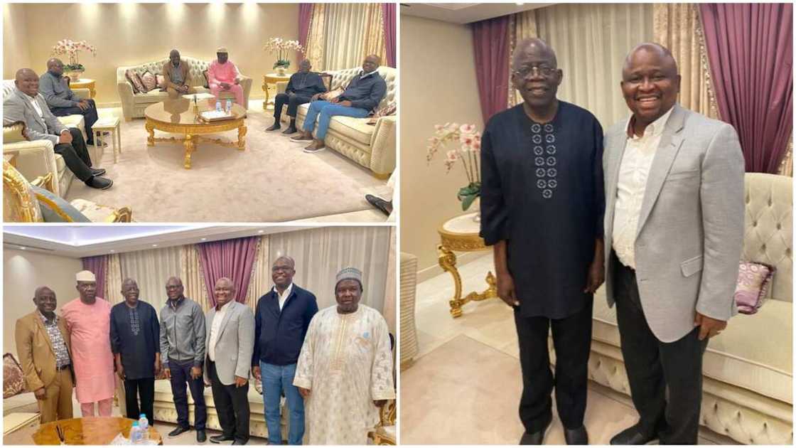 Tinubu in London: 5 Nigerian Senators Visit APC Leader Tinubu in London: 5 Nigerian Senators Visit APC Leader