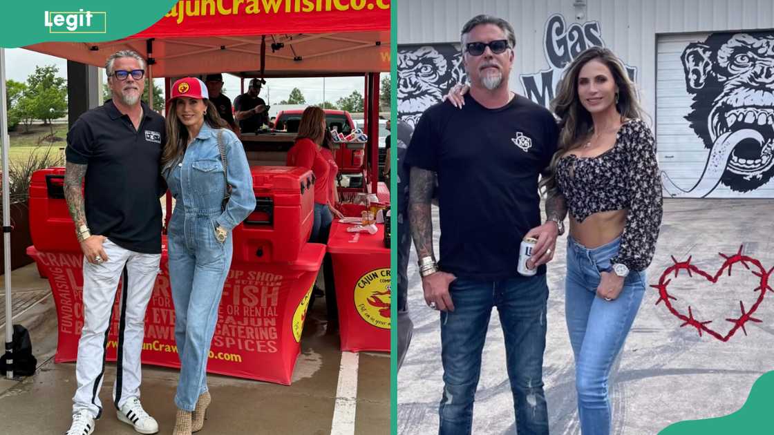 Richard and Katerina Rawlings posing for a photo at different events. Richard and Katerina Rawlings posing for a photo at different events.