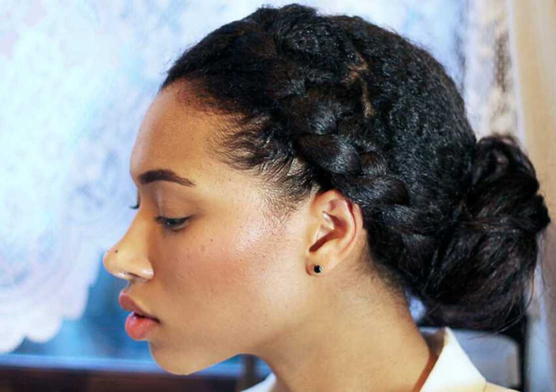 Short hair braid Short hair braid