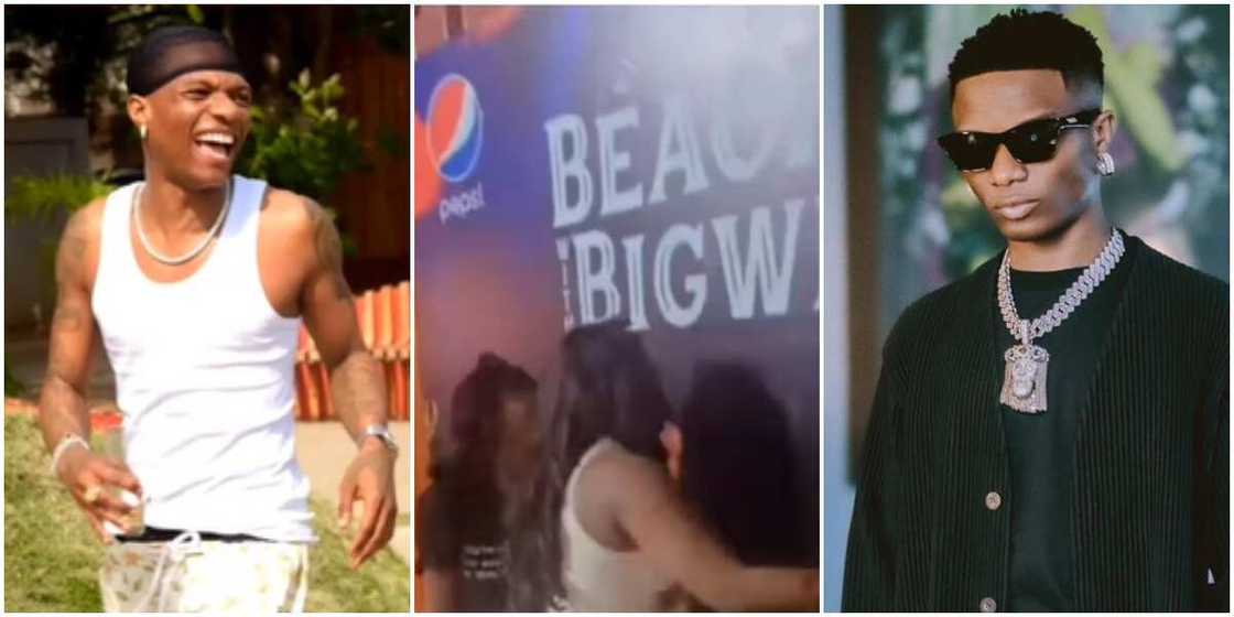 Wizkid and fans Wizkid and fans