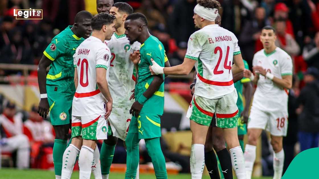 Brahim Diaz, Idrissa Gana Gueye, 2025 Africa Cup of Nations, AFCON, Senegal, Morocco, Rabat.