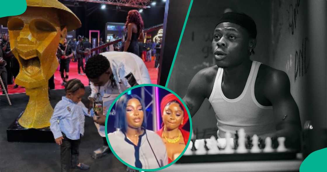 Wunmi shares an emotional speech as she received Mohbad's award. Wunmi shares an emotional speech as she received Mohbad's award.