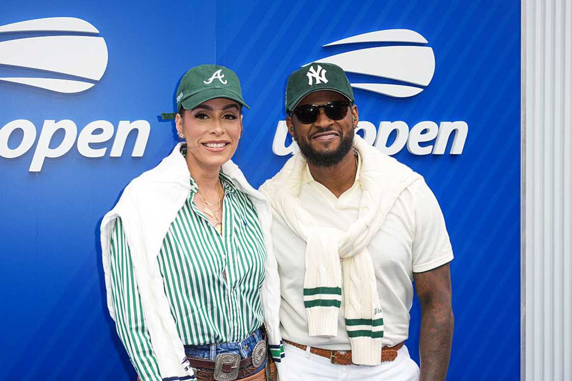 Jennifer Goicoechea and Usher Jennifer Goicoechea and Usher