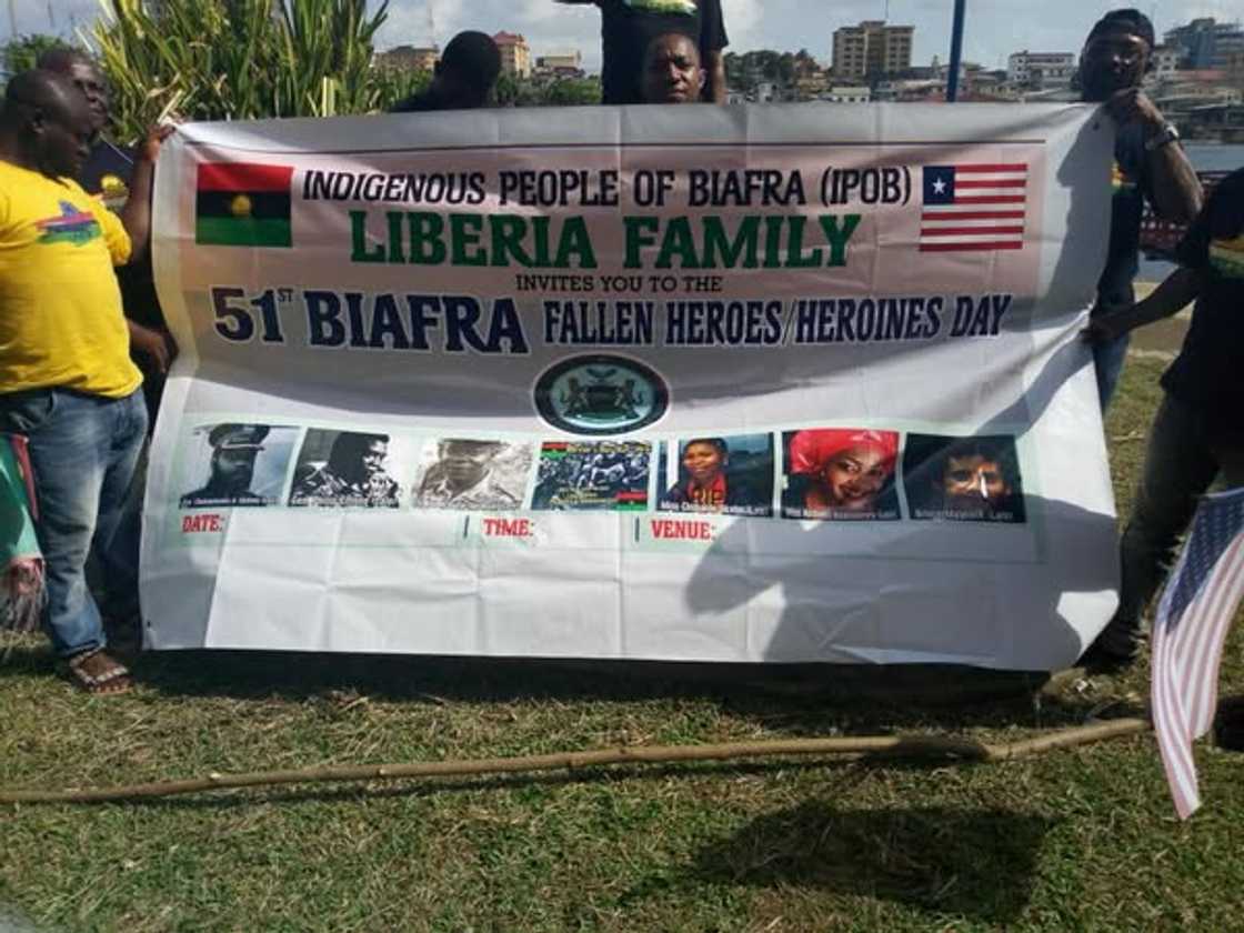 IPOB members are in many African countries amid hope Biafra nation's reality. IPOB members are in many African countries amid hope Biafra nation's reality.