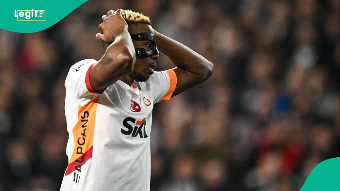 Victor Osimhen, Galatasaray, Hatayspor, Mersin Stadium, Mersin, Turkiye, Super Lig. Victor Osimhen, Galatasaray, Hatayspor, Mersin Stadium, Mersin, Turkiye, Super Lig.