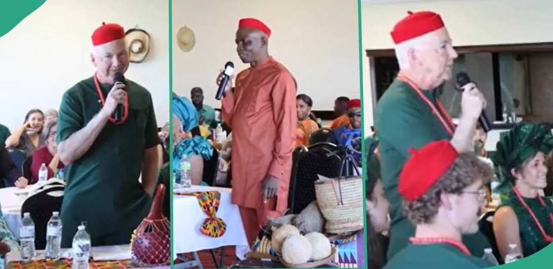 White man who came to marry an Igbo lady. White man who came to marry an Igbo lady.