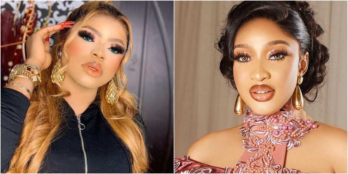 Bobrisky and Tonto Dikeh