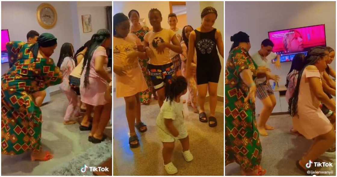 Video of granny dancing with her kids, Nigerian grandma videos, Nigerian grandma dances with grandkids, cute grandkids videos Video of granny dancing with her kids, Nigerian grandma videos, Nigerian grandma dances with grandkids, cute grandkids videos