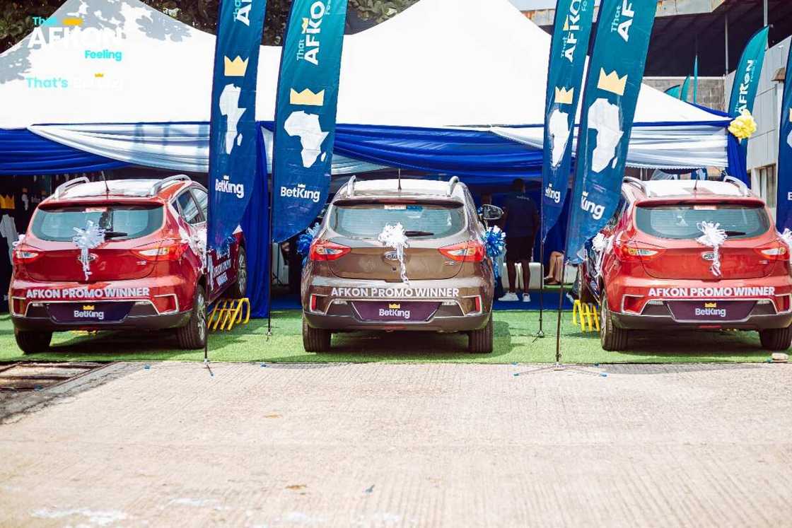 BetKing Delights Customers with Brand New SUVs at its AFKON Campaign Finale Event BetKing Delights Customers with Brand New SUVs at its AFKON Campaign Finale Event