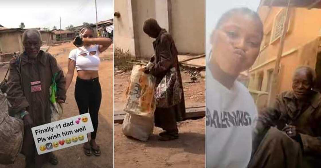 Lady celebrates mad father, mentally challenged Lady celebrates mad father, mentally challenged