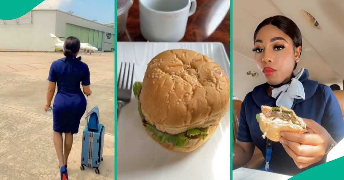 Nigerian flight attendant speaks on in-flight meals Nigerian flight attendant speaks on in-flight meals