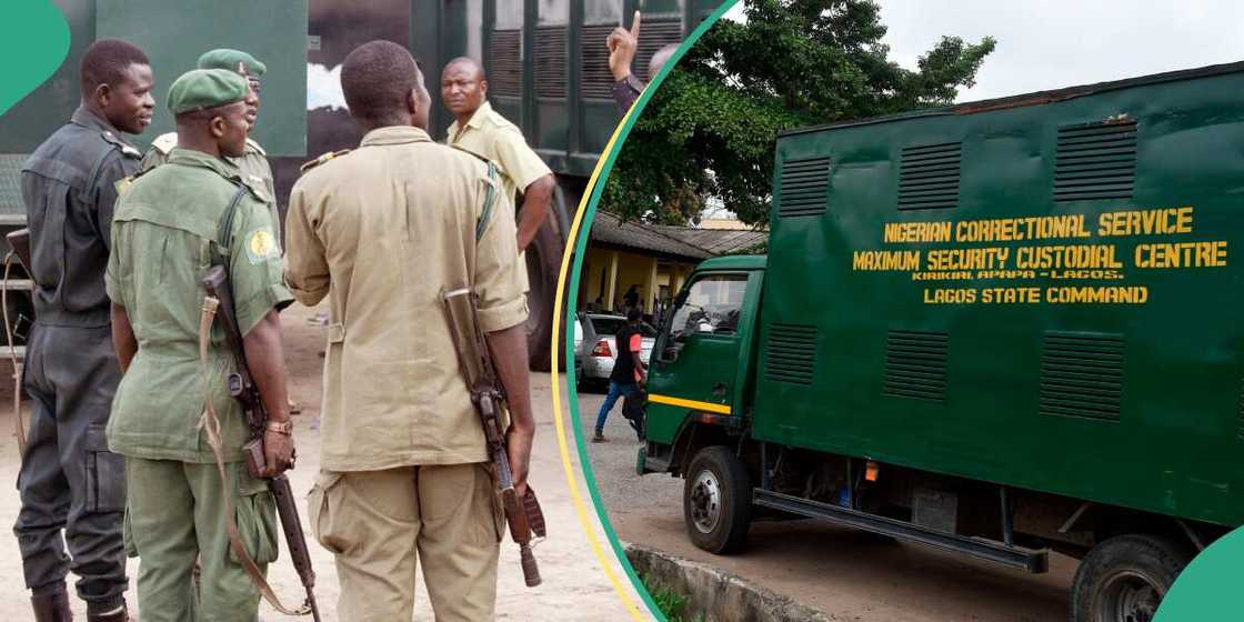 Fursunoni uku sun tsere daga gidan gyaran hali na Ogun Fursunoni uku sun tsere daga gidan gyaran hali na Ogun